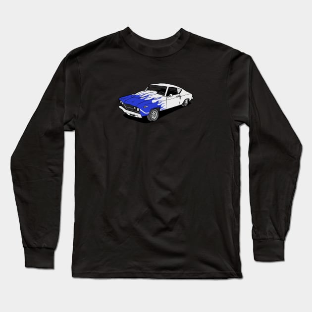 69 Chevelle Long Sleeve T-Shirt by William Gilliam